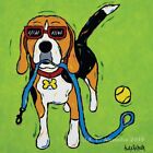 Beagle Dog Poster Art Print 