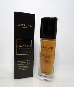 Guerlain Lingerie De Peau Natural Perfection Foundation Spf20 #05w Deep Warm 1oz - Picture 1 of 4