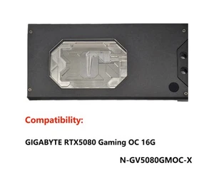 Granzon GPU Water Block For GIGABYTE RTX5080 Gaming OC 16G - Afbeelding 1 van 15