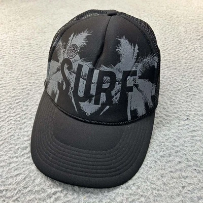 Rip Curl Wet Suit Surf Hat Men Baseball Cap One Size Ripcurl Palm Tree Truckers - Image 1 of 4