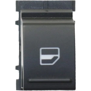 Window Switch For 2005-2018 Volkswagen Jetta Passat Tiguan Rear Black 1 Button - Picture 1 of 7