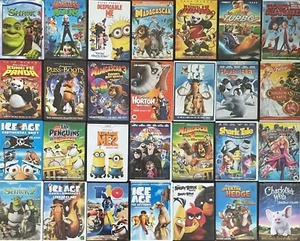 KIDS MOVIES LOT OF DVD (DREAMWORKS,UNIVERSAL) GOOD CONDITION (combined Shipping) - Picture 1 of 516