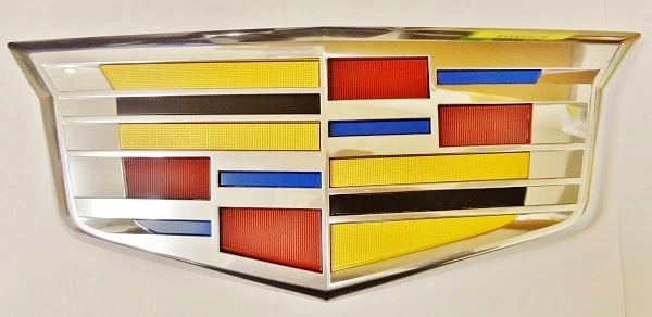 Cadillac XTS 2018 2019 РЕШЕТКА С ЭМБЛЕМОЙ НОВЫЙ СТИЛЬ ХРОМИРОВАННЫЙ ГЕРБ  - Изображение 1 из 1