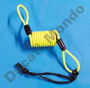 Mammoth freno de seguridad disco recordatorio cable alta vis bobina motocicleta scooter - Imagen 1 de 1
