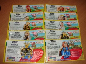KINDER 2S ASTERIX VIKINGS WIKINGER SET BPZ FRANCE - Photo 1/1