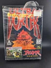 Atari Jaguar Ultra Vortex Empty Box Only with shrink wrap, opened