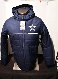 Dallas Cowboys Nike on Field Jacket with Removeable Hood Full zip M-4XL NW T - Picture 1 of 10