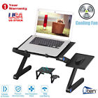 360°Adjustable Folding Laptop Cooling Desk Table Sofa Bed Notebook Stand Tray