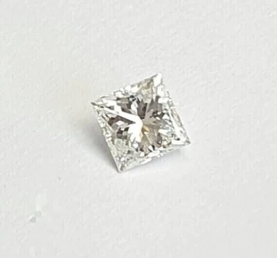 Lab Grown 1.27 Ct PRINCESS Cut IGI Certified CVD Diamond E Color VS1 Clarity - Image 1 of 4