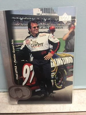 1996 UPPER DECK CHAD LITTLE VICTORY CIRCLE NASCAR PONTIAC GRAND PRIX CARD 42 - Image 1 of 2