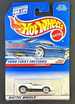 Hot Wheels Chaparral 2 1:64 Diecast 1998 First Editions New - Image 1 of 4