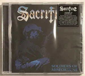 Sacrifice – Soldiers Of Misfortune CD 2022 Shadow Kingdom – SKR192CD [Sealed] - Picture 1 of 3