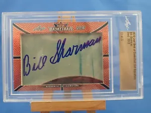 Bill Sharman Leaf Best of Basketball 2016 Cut Signature Autograph Auto /77 - Picture 1 of 3