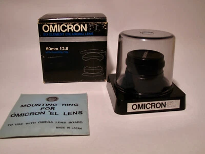 Lente de ampliación de seis elementos Omega Omicron-EL 50 mm-f/2,8  Foto 1 de 4