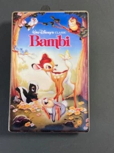 DISNEY VINTAGE POSTERS BAMBI LARGE PIN - Picture 1 of 2