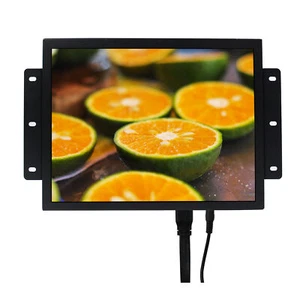 12.1 in 800x600 LED Backlight LCD Monitor Metal Case Industiral Monitor - Picture 1 of 9