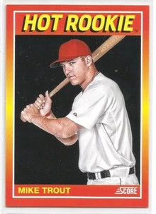 2012 SCORE MIKE TROUT RC SP HOT ROOKIE TORONTO FALL EXPO EXCLUSIVE #207/399 #13 - Picture 1 of 2
