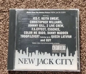 NEW JACK CITY - MUSIC FROM THE MOTION PICTURE SOUNDTRACK CD ALBUM (1991) - Picture 1 of 6