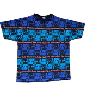 Vintage Mickey Mouse Walt Disney T-Shirt All Over Print 80er selten OSFA XL AOP - Bild 1 von 3