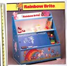 Jouet et four américain Rainbow Brite™, bibliothèque/jouet coffre étiquette d'emballage imprimée