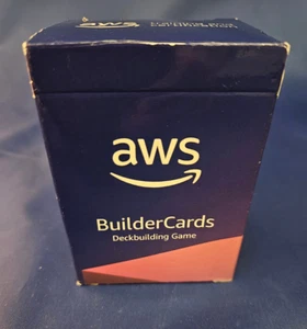 AWS Amazon Web Services BuilderCards Deck Gioco di Costruzione Cloud Education - Foto 1 di 4