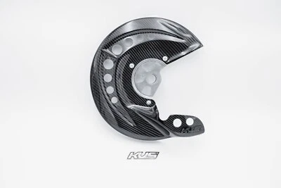 Nuevo protector de disco de freno de fibra de carbono Husqvarna TE 150 250 300 2017 - 2025 de fábrica Foto 1 de 4