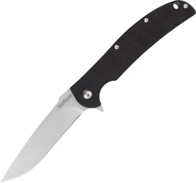 KERSHAW - CHILL G-10 Manual open Flipper Knife R.J. Martin SLIM design 3410 - Image 1 of 4