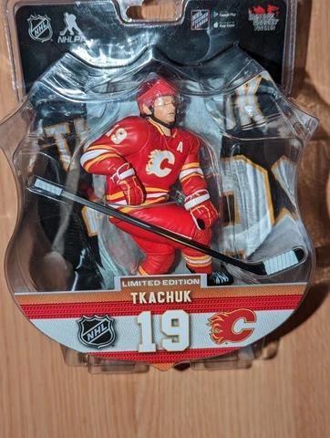 Matthew Tkachuk 2020-21 Figure Imports Dragon 6" Player NHL Good Condition Cover