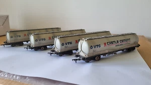 Bachmann 38-201 and 38-201A JPA Bogie Cement Wagon VTG , Castle Cement Weathered - Picture 1 of 6