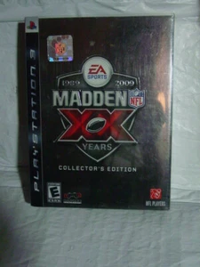 Madden XX Years 1989-2009 Collector's Edition (PS3) - Picture 1 of 6