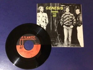 GENESIS~throwing it all away ATLANTIC 1986 ~ TOP COPY ~ 7” 45rpm ~ Masterdisk~ M - Imagen 1 de 5