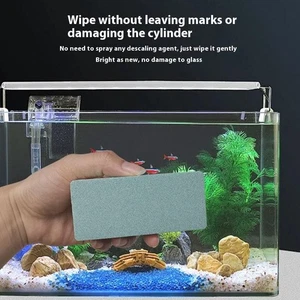 Fish Tank Dirt Removal Magic Polishing Board, Double-sided Green Polishing Stick - Picture 1 of 15