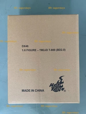 Hot Toys DX46 1/6 Terminator 2: Judgment Day T-800 Battle Damaged 2.0 Figure Toy - Image 1 of 4