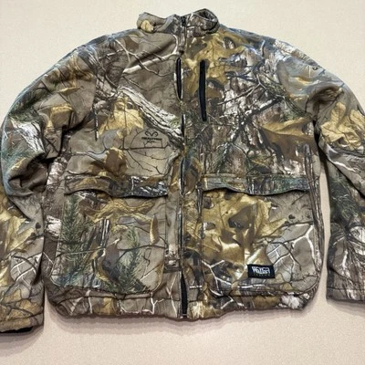 Walls Legend Realtree Youth XL Camo Zip Up Jacket Pockets Warm Hunting - Image 1 of 4