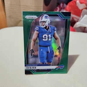 Ed Oliver 2024 Panini Prizm Football Green Prizms Card #32 - Picture 1 of 2