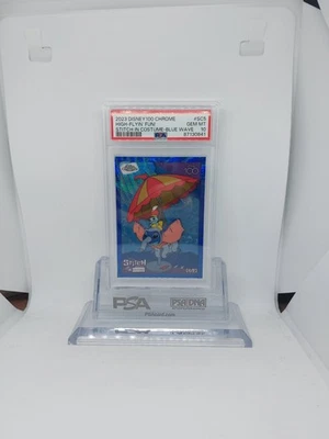 Stitch In Costume High Flyin Fun SC5 Blue Wave 4/23 Psa 10 Lilo And Stitch Topps - Image 1 of 4