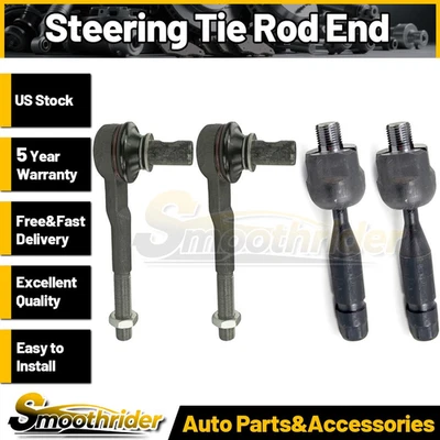 For Audi A4 2005-2008 Mevotech 4pcs Front Inner Front Outer Steering Tie Rod End - Imagem 1 de 4
