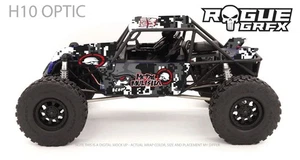 Vanquish H10 Optic 1:10 Scale Body Graphic Wrap Skin- Metal Mulisha - Picture 1 of 2