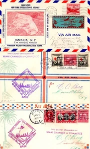 UNITED STATES--Lot of 8 Airport Dedication Covers - Photo 1 sur 3