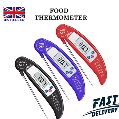 Digital Food Thermometer Probe Cooking Meat Kitchen Temperature BBQ Turkey Milk - Image 1 of 4