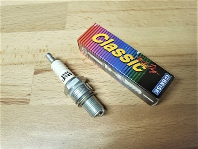 Bujías de carreras plateadas BRISK LR14S-7 aptas para: Yamaha RT 100/180 - 1990 a 2000 Foto 1 de 4