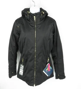 Chaqueta de eternidad Boulder Gear para mujer XS negra impermeable capucha ajustable nueva con etiquetas $230 - Imagen 1 de 7
