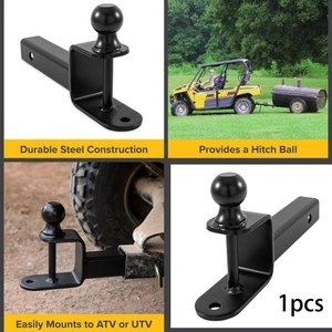 UTV Trailer Hitch Tow Hook Outdoor Trailer Arm Practical Versatile Hook Towing - Picture 1 of 7