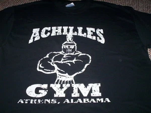 Achilles Gym Alabama BODYBUILDING  T-shirt - brand new all sizes available  - Picture 1 of 1