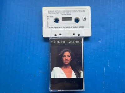 CARLY SIMON - The Best of - Cassette Tape 1975 Elektra - Image 1 of 3