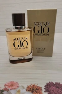 Acqua Di Gio Absolu By Giorgio Armani 2.5 oz/75 ml Eau De Parfum Men NIB Sealed - Picture 1 of 3