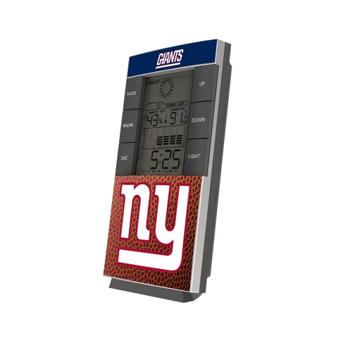 New York Giants Football Wordmark Digital Desk Clock Cover