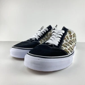 Vans Old School Jaguar Negro Gamuza Lona EE. UU. Talla 9.5 Hombres Nuevos Zapatos VN0A5JMIBLK - Imagen 1 de 12