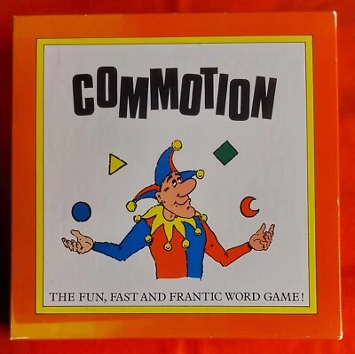 Commotion Vintage (1989) Board Game COMPLETE - Image 1 of 4