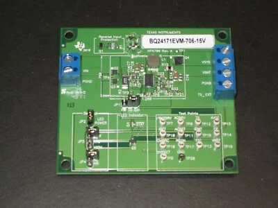 TEXAS INSTRUMENTS TI BQ24171EVM-706-15V HPA706-003 EVM Evaluation Module Opened - Image 1 of 3